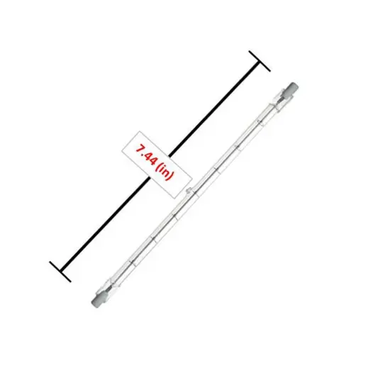 SUNLITE 1000w 130v Double Ended T3 RSC R7s Clear 3200K Bright White Halogen Lamp {2}