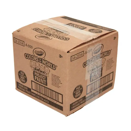 Colors of the World Spill Proof Washable Project Paints, Set of 9 {6}