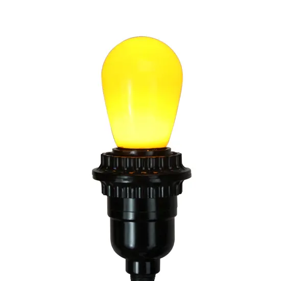 Northlight Opaque LED S14 Edison Style Christmas Replacement Bulbs - Multicolor - Pack of 25 {5}