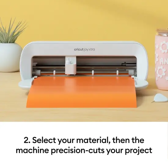 Cricut Joy Xtra Machine with Permanent Smart Vinyl Sampler Packs, Transfer Tape and Tool Set Bundle {3}