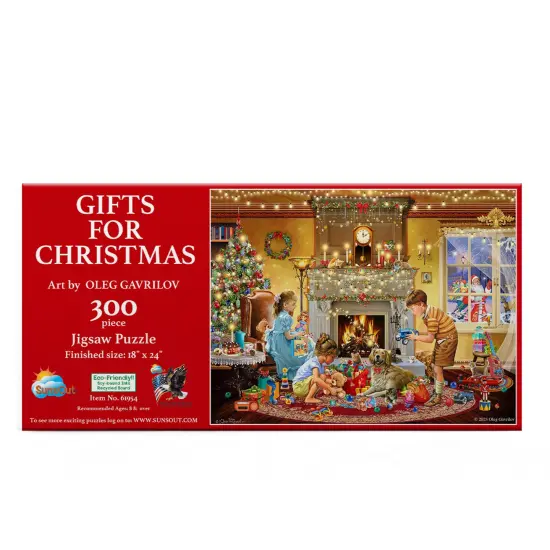 Sunsout Gifts for Christmas 300 pc Jigsaw Puzzle 61954 {4}