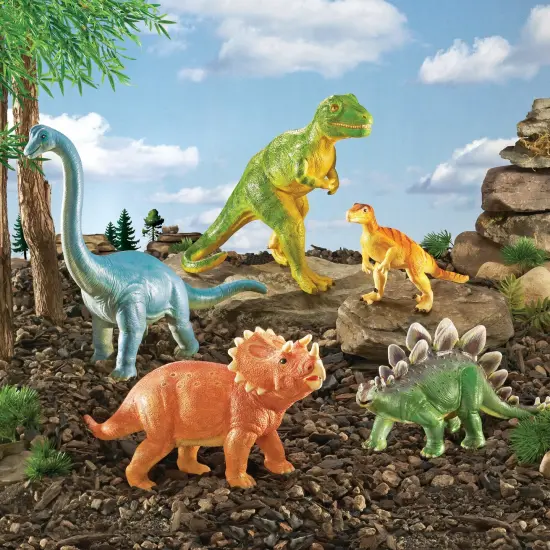 Jumbo Dinosaurs, Set of 5 {3}