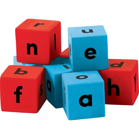 Foam Alphabet Dice, 20 Per Pack, 3 Packs {2}