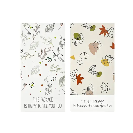 Wrapables 4" x 2" Rectangular Thank You Sealing Stickers and Labels for Packages, Boxes, Bags, Small Business, Gifts (100pcs) 100pcs, Nature {1}