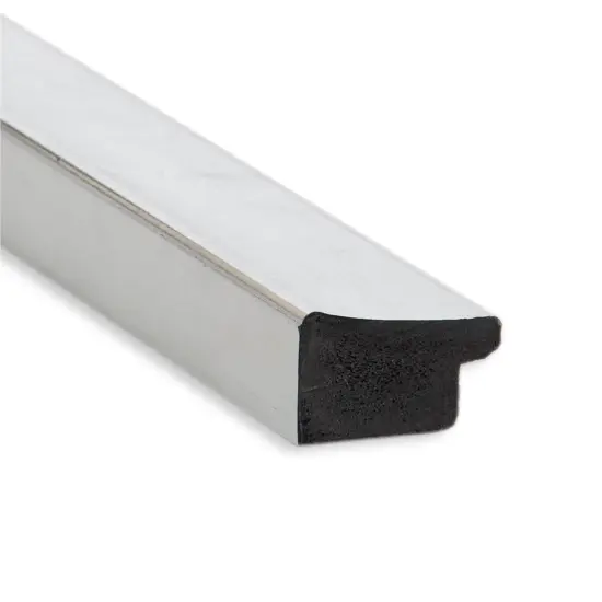 Scratched Wave Chrome Picture Frame, Photo Frame, Art Frame {3}