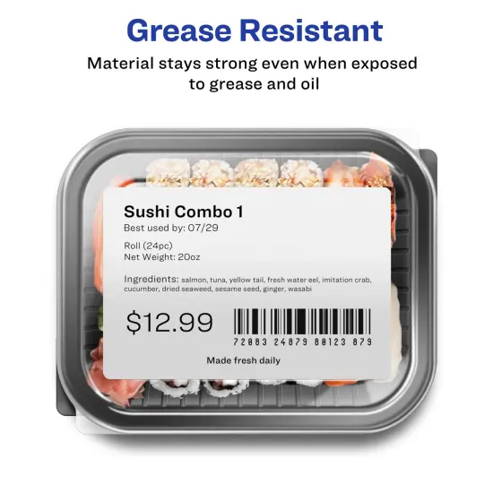 Avery Thermal Roll Labels, 4" x 6", White, 220 Shipping Labels Per Roll, 4 Rolls (4157) {5}