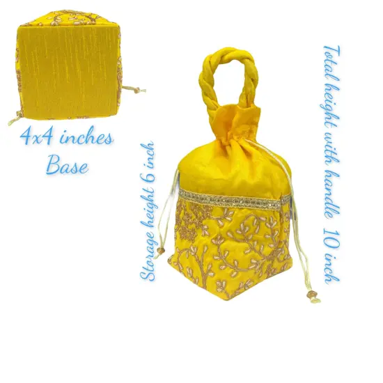 Potli Bags, Eid Gifting, Favor, Indian Muslim Punjabi Wedding Favor, Diwali Gift Bag, Return Favor, Gift, Housewarming, Jewelry Organizer {5}