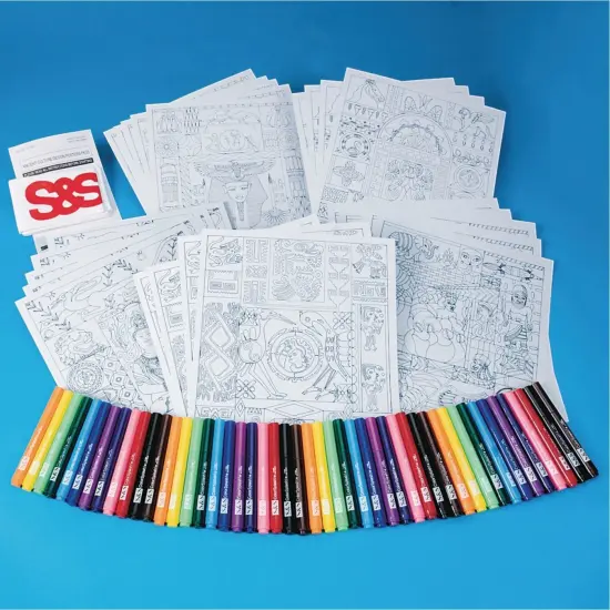 Ancient Culture Design Posters Craft Kit (Pack of 25) {3}