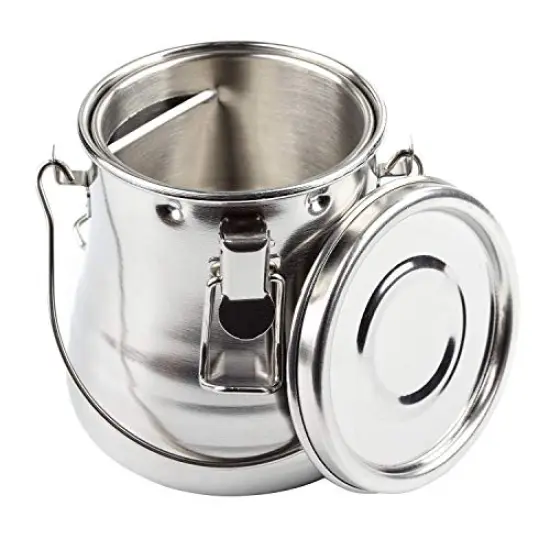 Paint Brush Washer, Portable Leak-Proof Brush Cleaner with Lid and Filter Screen, 4.7" tall x 4.4" dia. {2}