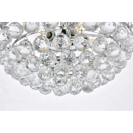 Emilia 20 inch flush mount in chrome {4}