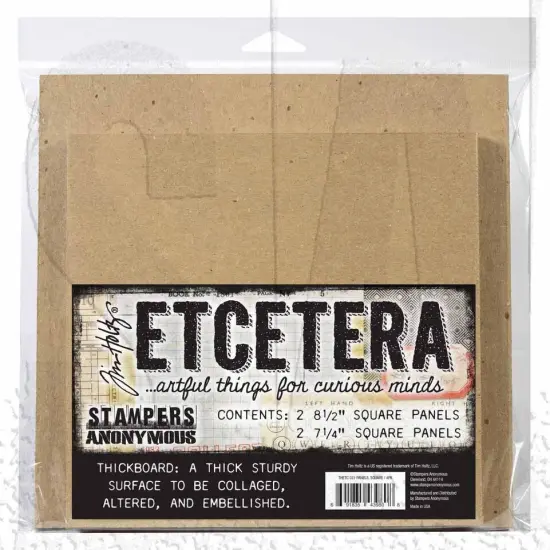 Tim Holtz Etcetera Panels-Square {1}