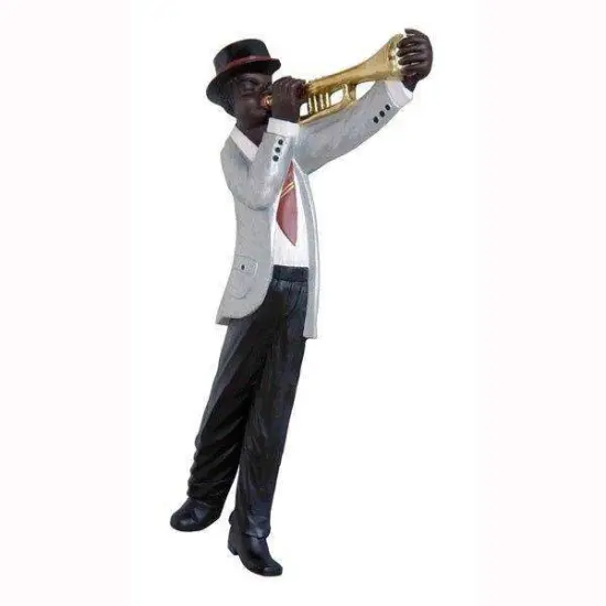 Jazz Band Trumpet Player Wall Decor {2}