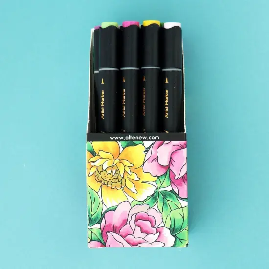 Sunshine Valley Garden Artist Alcohol Markers Set F {2}