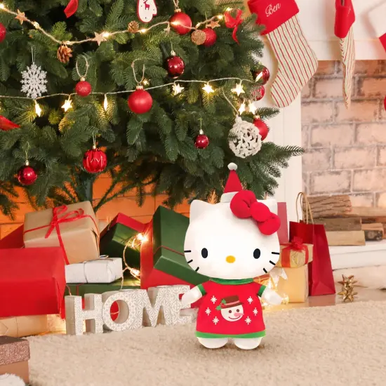 Sanrio Hello Kitty Snowman Outfit 10 Inch Plush {3}