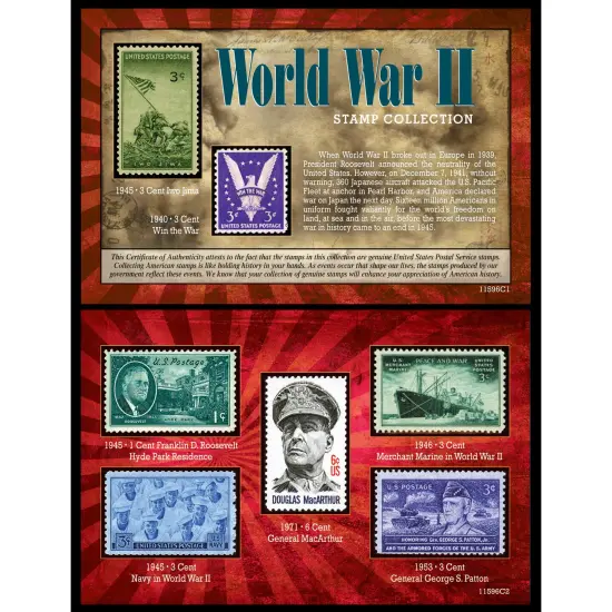 World War II Stamp Collection {1}