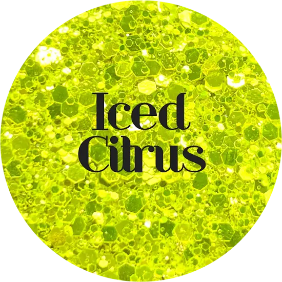 Polyester Glitter - Iced Citrus by Glitter Heart Co.&trade; {1}