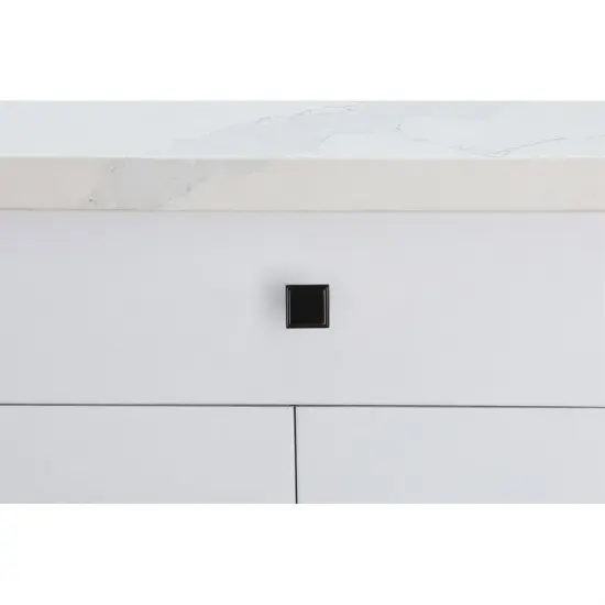 Wilow 1" Oil-rubbed Bronze Square Knob Multipack (Set of 10) {2}