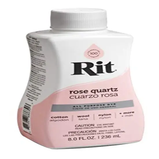 Rit Rosequartz Liquid Dye, 8 oz, Rose Quartz, 8 Fl Oz {2}
