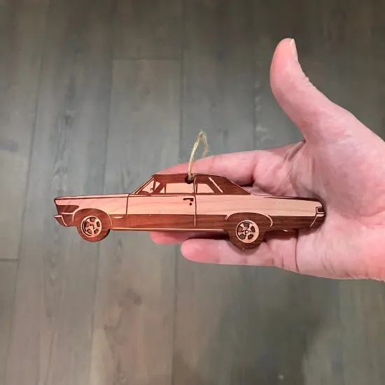 Muscle Car - Cedar Ornament {6}