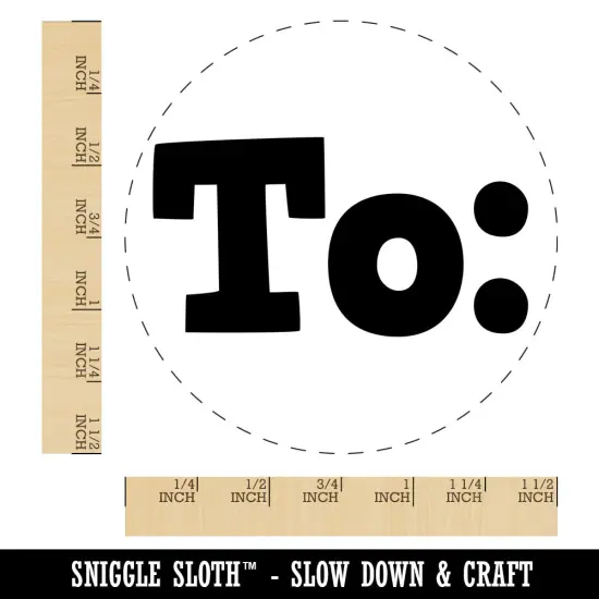 To Text Self-Inking Rubber Stamp for Stamping Crafting Planners Black {1}