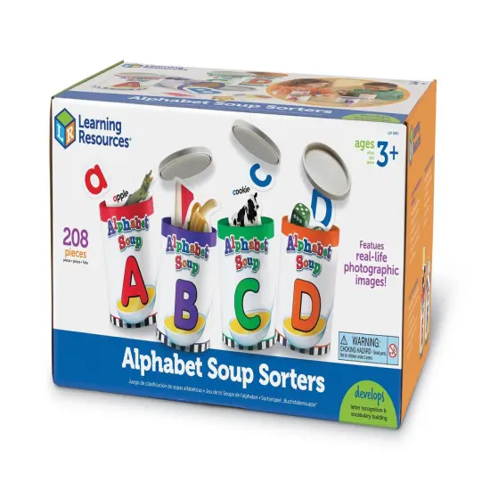 Alphabet Soup Sorters {5}