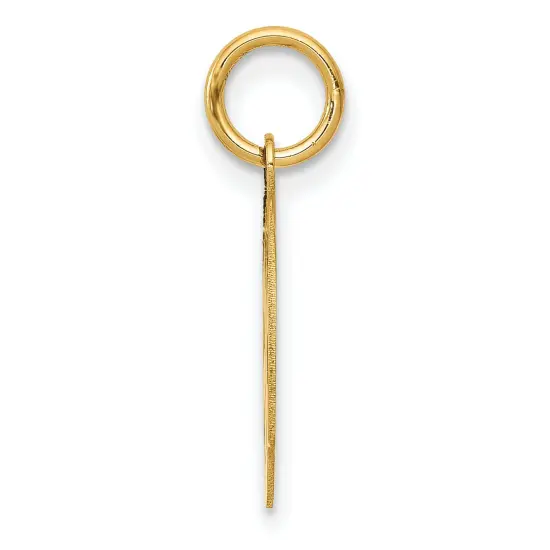 14K Gold Small High Polish Paramedic Medical Pendant Jewerly 20.4mm x 13.3mm {3}