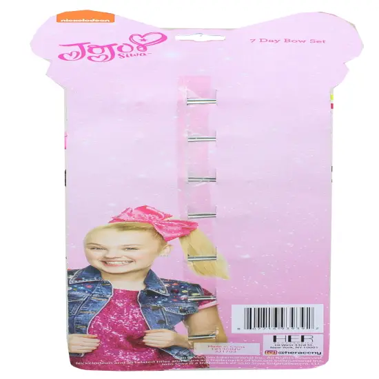 JoJo Siwa Days of the Week 7 Piece Bow Set | Style A {3}