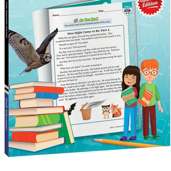 180 Days of Reading 2nd Edition, Grade 2 {3}