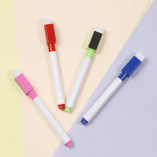 Incraftables Magnetic Whiteboard 16”x12” with 4pcs Markers with Eraser. Small Magnetic Dry Erase Board. Flexible White Board Magnetic Planner for Refrigerator. Magnet Fridge Board for Home & Kitchen {5}