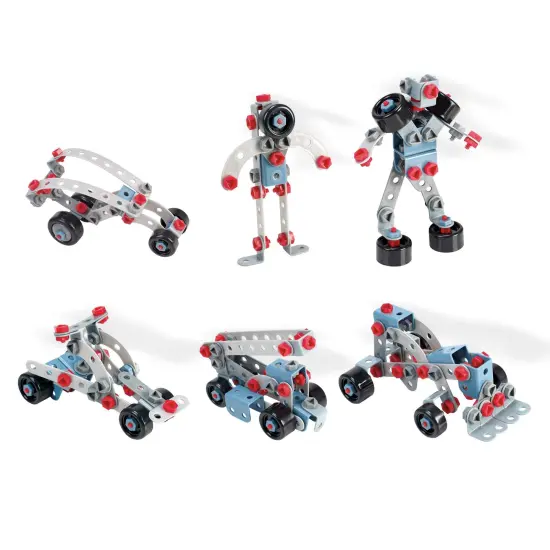 Mecatech, Vehicle & Robot Building Set, 106 Pieces {4}