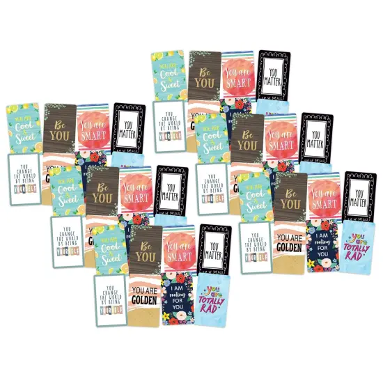 Encouragement Cards, 2-3/16" x 3-1/2", 42 Per Pack, 6 Packs {1}