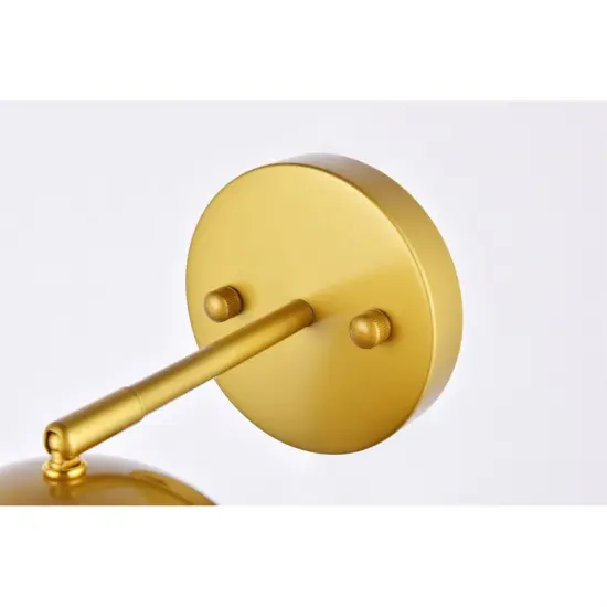 Othello 1 light brass wall sconce {6}