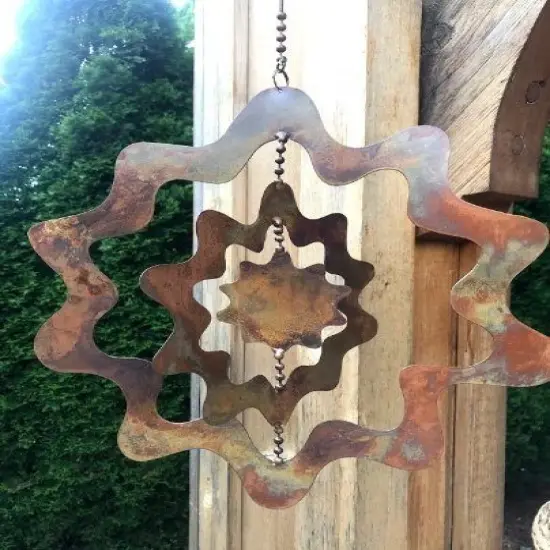 Happy Sun Garden Ornament {5}