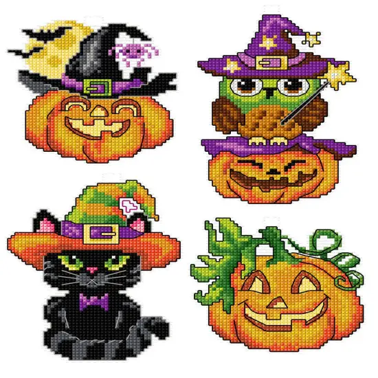 Halloween 137CS Counted Cross-Stitch Kit {1}