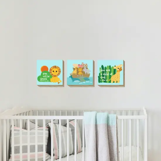 Faith Nursery Wood Wall D&eacute;cor Set {1}