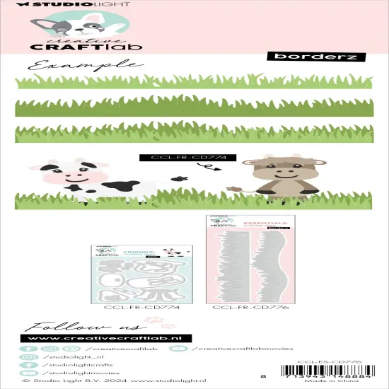 Studio Light Essentials Cutting Die-Nr. 776, Borderz Grass {3}