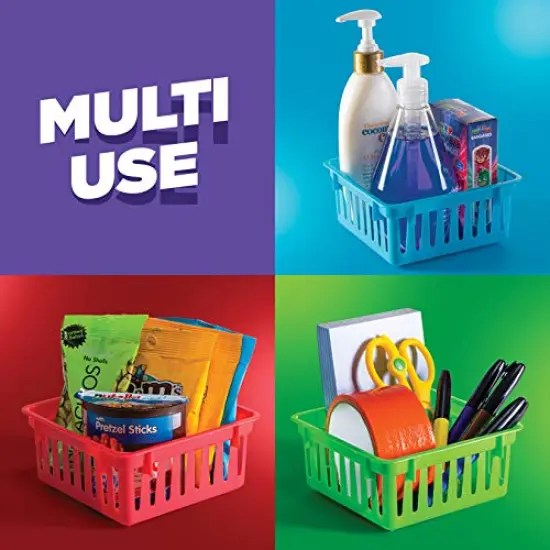 Classroom Storage Baskets Crayon and Pencill Container | Classroom Organization| Storage Basket, Shelf and Desk Organizer | For Classrooms, Office Desk, Small Desk, and Toy Storage {6}