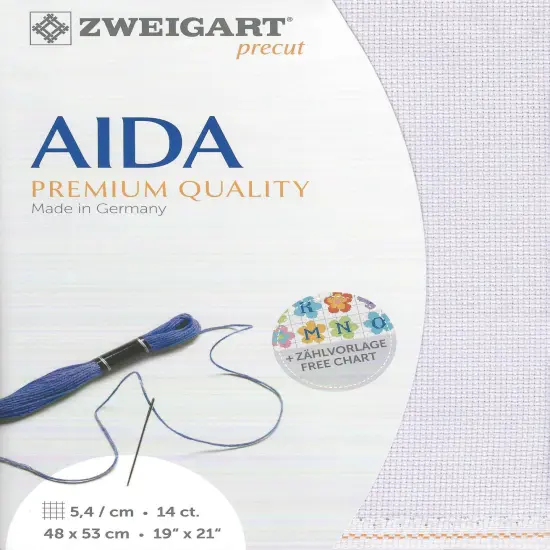 Zweigart Precut Stern-Aida 14 count Lavender Bliss {1}