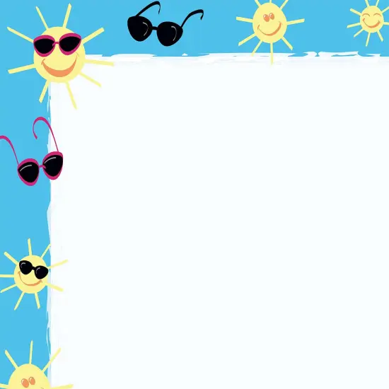 Great Papers! Sun and Shades Stationery Letterhead, Invitations and Announcements, Printer Friendly, 8.5"x11", 80 Pack {2}