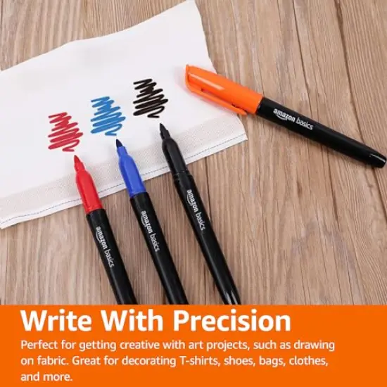 8 Pieces Fabric Markers, Assorted Colors, {3}