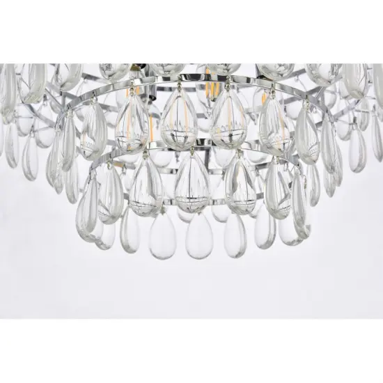 Mila 18 inch pendant in chrome {4}