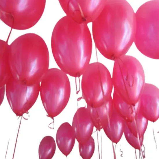 Kitcheniva Pearl Latex Thickening Party Balloon 10 in Hot pink-100 pcs {1}