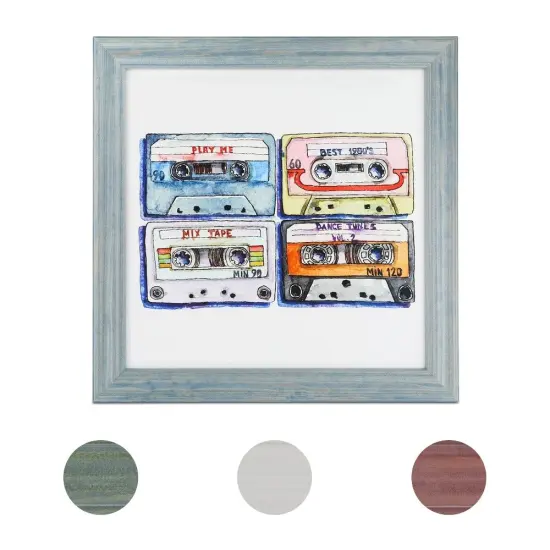 ArtToFrames 10x13 Inch Picture Frame, This 1.50 Inch Custom Wood Poster Frame is Available in Multiple Colors, Great for Your Art or Photos - Comes with Regular Glass andFoam Backing 3/16 inch (V-56673-10x13) {7}