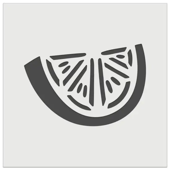 Citrus Fruit Slice Orange Lemon Lime Wall Cookie DIY Craft Reusable Stencil {7}