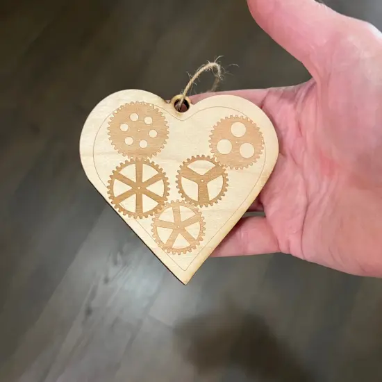 Steampunk Heart - Ornament {2}