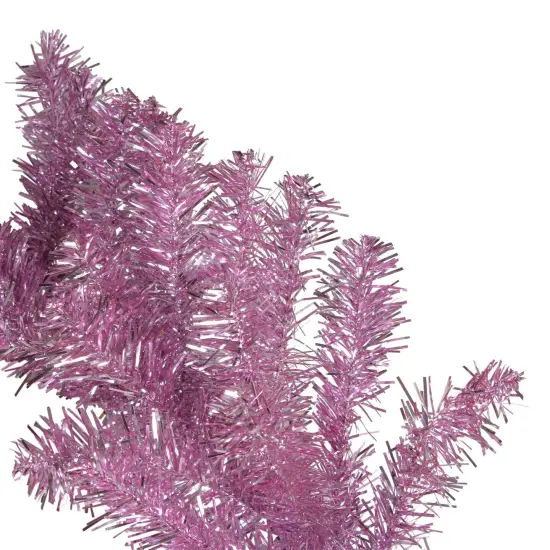 Northlight Artificial Christmas Garland - 9' x 12" - Pink - Unlit {4}