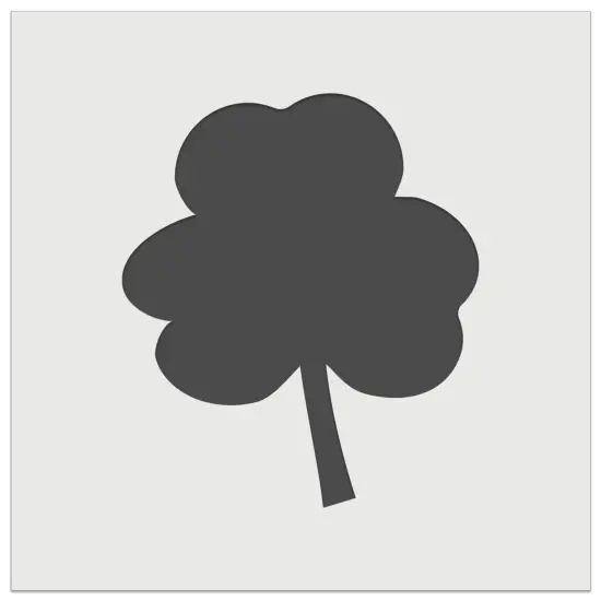 Three Leaf Clover Solid Wall Cookie DIY Craft Reusable Stencil {7}