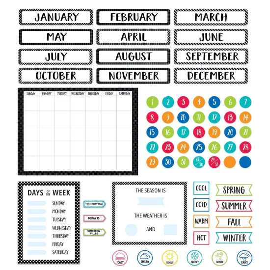 Core Decor Bulletin Board Calendar Set {2}