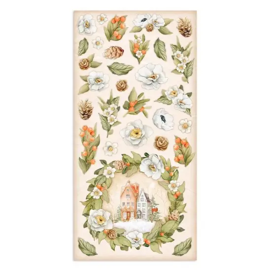 All Around Christmas 6x12 Collectables Paper Pack - Stamperia {5}