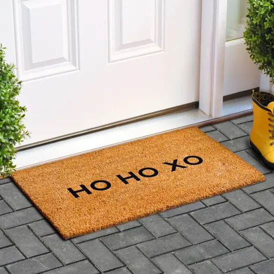 Ho Ho Xo Doormat {4}